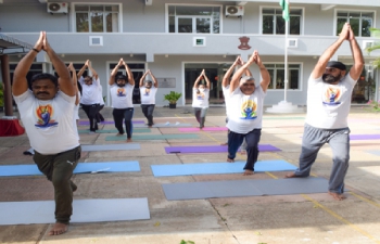 Celebration of 7th International Day of Yoga   